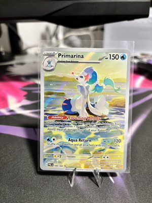 Primarina Illustration Rare 088/084 από Mega Evolution: Pitch Black, καινούργιο