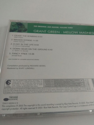 Grant Green Mellow Madness jazz CD Blue Note