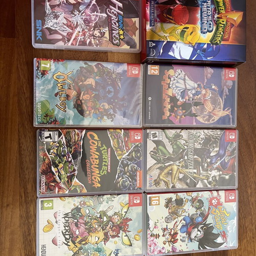 Nintendo Switch game collection, complete and sealed titles