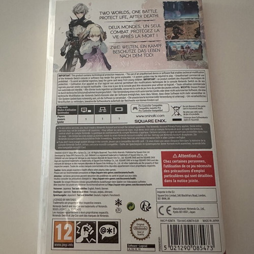 Oninaki Nintendo Switch role playing game like new