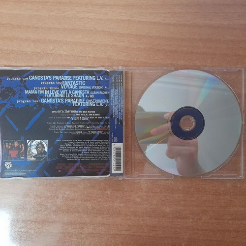 Coolio Gangsta's Paradise CD single, hip-hop