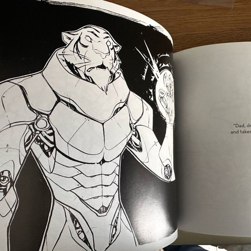 Inktober artbook like new, English