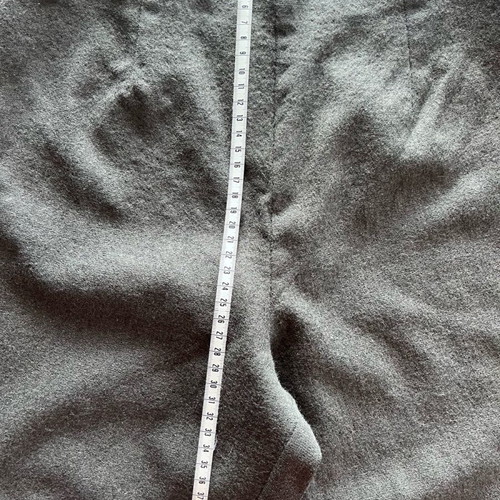 Wool high-waisted pants used, size XS