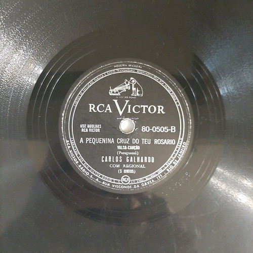 Carlos Galhardo Pecado Original 78 rpm Latin record used