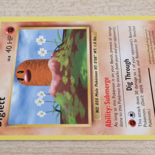 Pokémon Diglett Evolutions 2016 card new