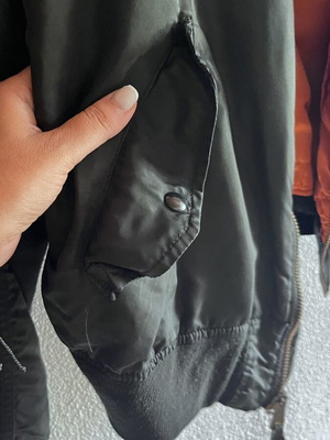 Alpha Industries MA-1 Flight Jacket vintage, used, XL