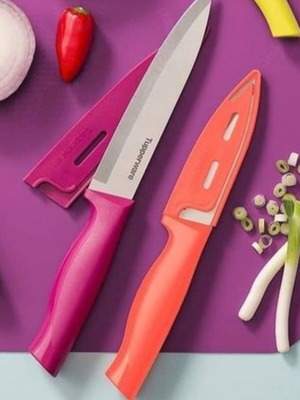 Tupperware Essential Knife Set 5 Pieces New