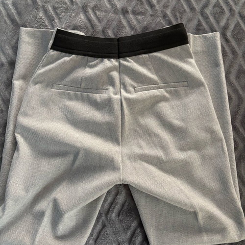 Zara γυναικείο παντελόνι basic γραμμή γκρι σαν καινούργιο, μέγεθος XS