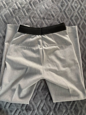 Zara γυναικείο παντελόνι basic γραμμή γκρι σαν καινούργιο, μέγεθος XS