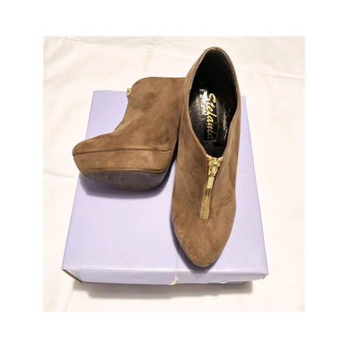 Stefania ankle boots used with 2.5cm platform and 12cm heel