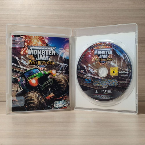 Monster Jam Path of Destruction PS3 like new, full English version