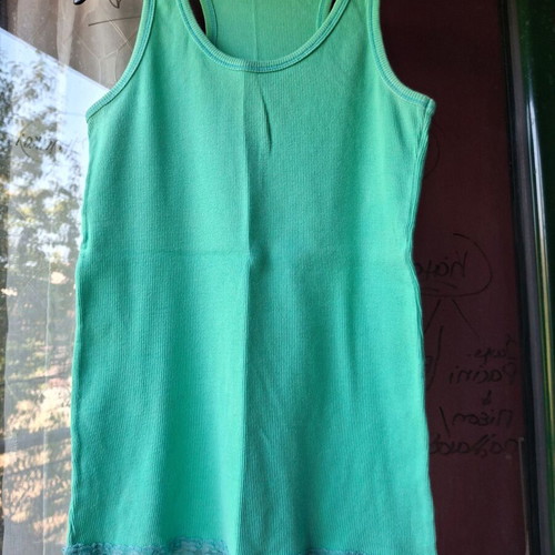 Paranoia tank top new, size M, green