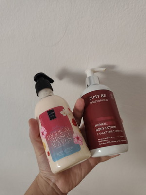 Body cream set new