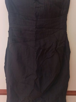 Strapless dress H&M black like new, size M