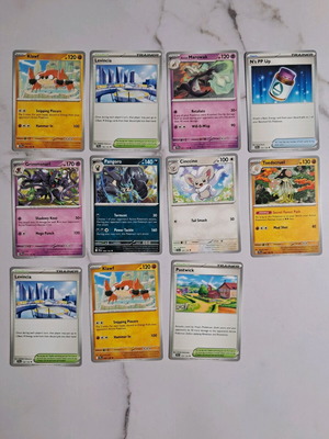 Pokémon κάρτες σαν καινούργιο, πακέτο 11 τεμαχίων