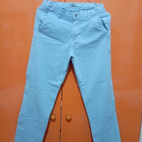 Original Marines 83 boys' pants like new, turquoise, size 13-14