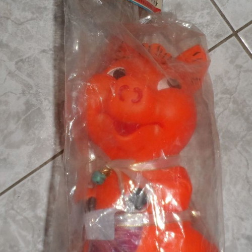 Miss Piggy vintage large original toy new, packaged