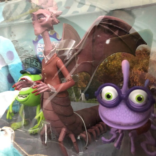 Monsters University Deluxe 10 Figure Set Like New