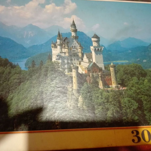 Trefl puzzle Neuschwanstein used, 3000 pieces