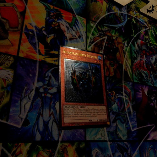 Atlantean Heavy Infantry RA04 Prismatic Ultimate Rare Yu-Gi-Oh! card