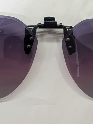 Clip-on polarized glasses lenses CP17, purple