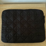 iPad case black quilted like new