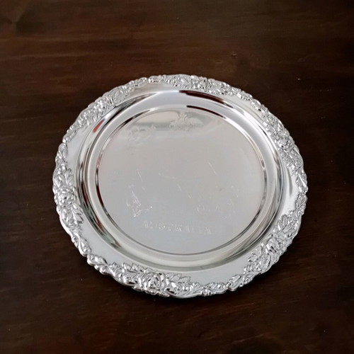 Round new plate with Australian designs, diameter 22 cm