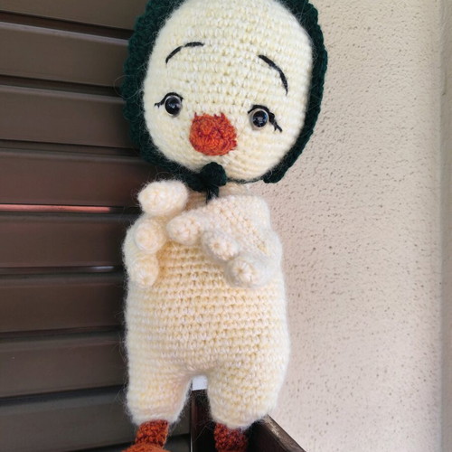 Giant chicken new in vintage colors decorative 60cm
