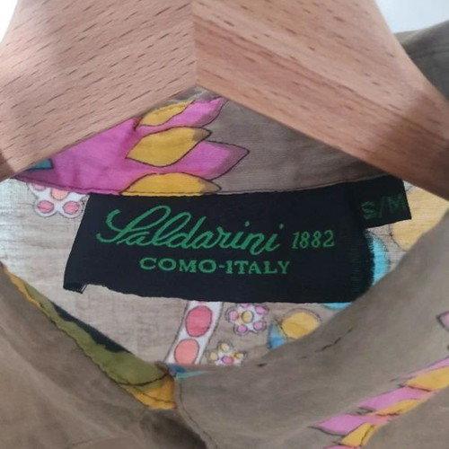 Saldarini 1882 Como shirt like new, 100% superfine cotton, size S