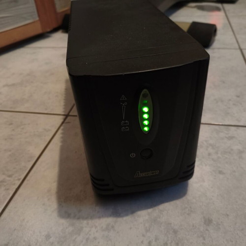 Accupower UPS BL2 1400 used, inverter with panel support