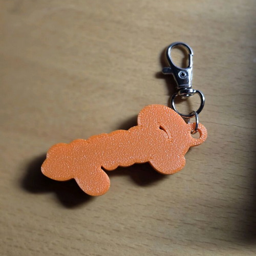 George keychain new multicolor orange