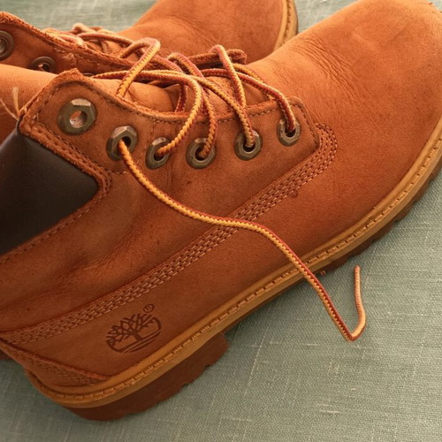 Timberland women's boots used, leather, brown, size 36