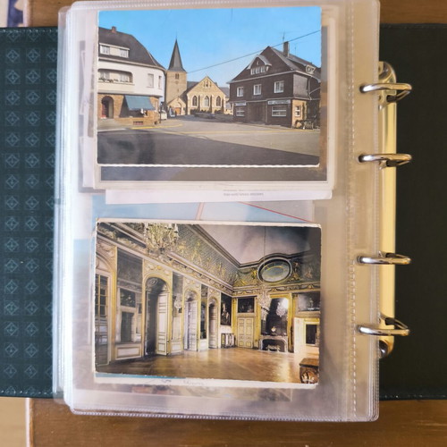 Leuchtturm hardcover album with 72 architectural postcards, like new