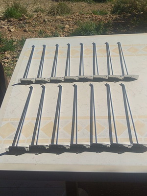 Slat panel hook used, 36 cm length