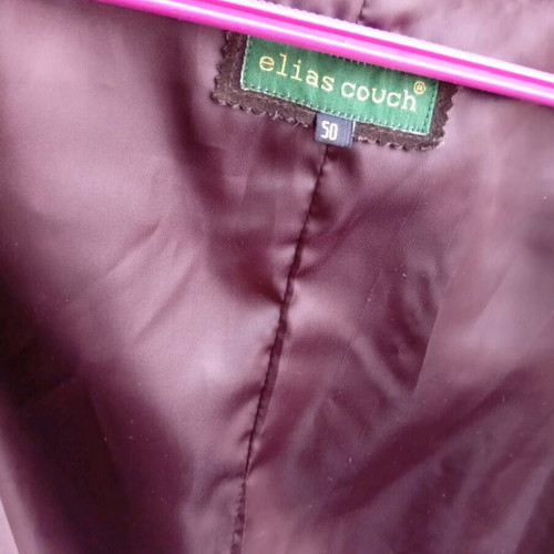Leather jacket new, men's size 52