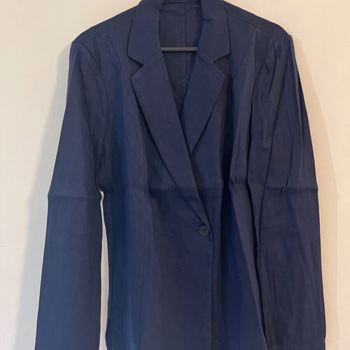 Gant linen blazer, evening blue, size S