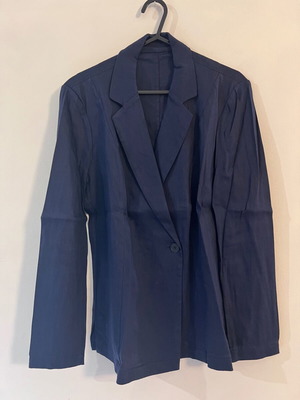 Gant linen blazer, evening blue, size S