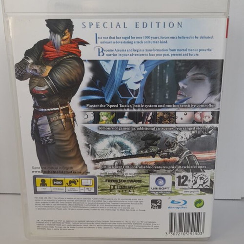 Enchanted Arms PS3 like new, English edition with booklet