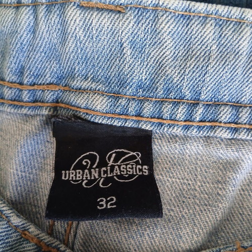 Urban Classics denim bermuda shorts like new, size XXL 44 waist, blue