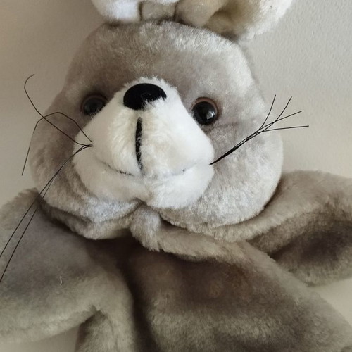 Plush puppet gloves used, pack of 5