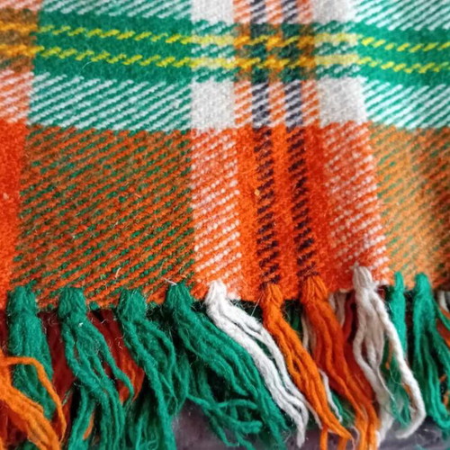 Rodopsko blanket like new 100% natural wool 180x220 cm