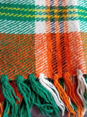 Rodopsko blanket like new 100% natural wool 180x220 cm