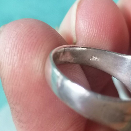 Silver 925 ring vintage style no 59 US 9 new