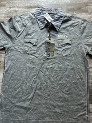 T shirt No Excess new men's 2XL with collar and pockets