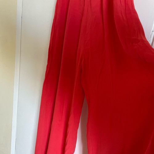 BSB one-piece pantsuit like new, red orange, size M