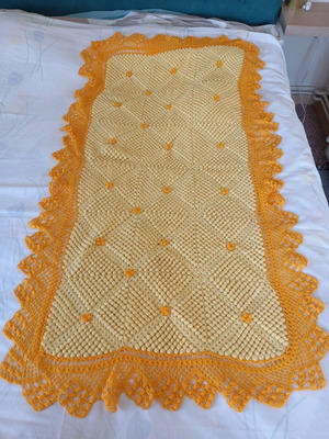Children's knitted blanket like new 150x80 cm