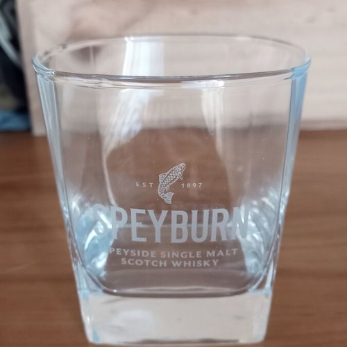 Speyburn whiskey glass set new, 2 pieces