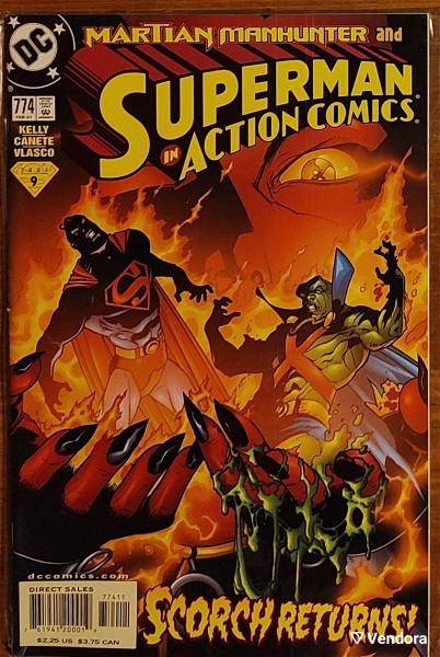  DC COMICS xenoglossa ACTION COMICS (1938)