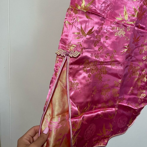 Pink dress for 8-year-old girls from Paris like new