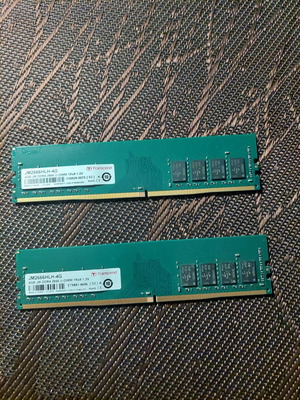 Transcend DDR4 RAM 2666 MHz 8GB kit (2x4GB)